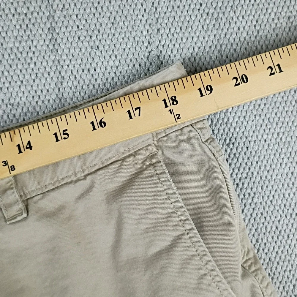 The North Face Short Mens 37 Tan Chino Hiking Stretch 5-Pocket Regular Fit Khaki
